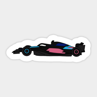 Pink and Blue 2024 Livery Sticker